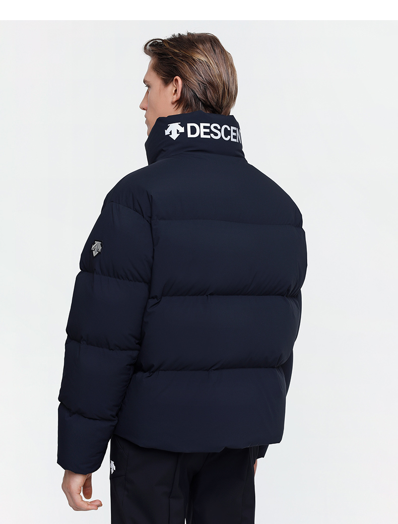 descente迪桑特 ski style 男子短款面包服羽绒服 d0491sdj92 卡其色