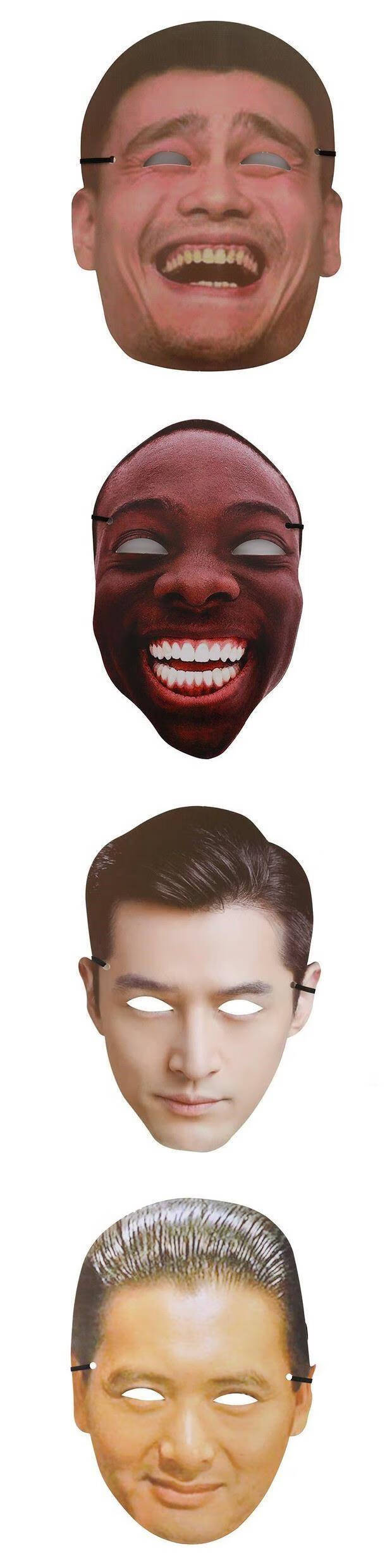 人皮面仿真面皮女易容仿人换脸皮面皮人脸头假脸道具结婚定制产品不