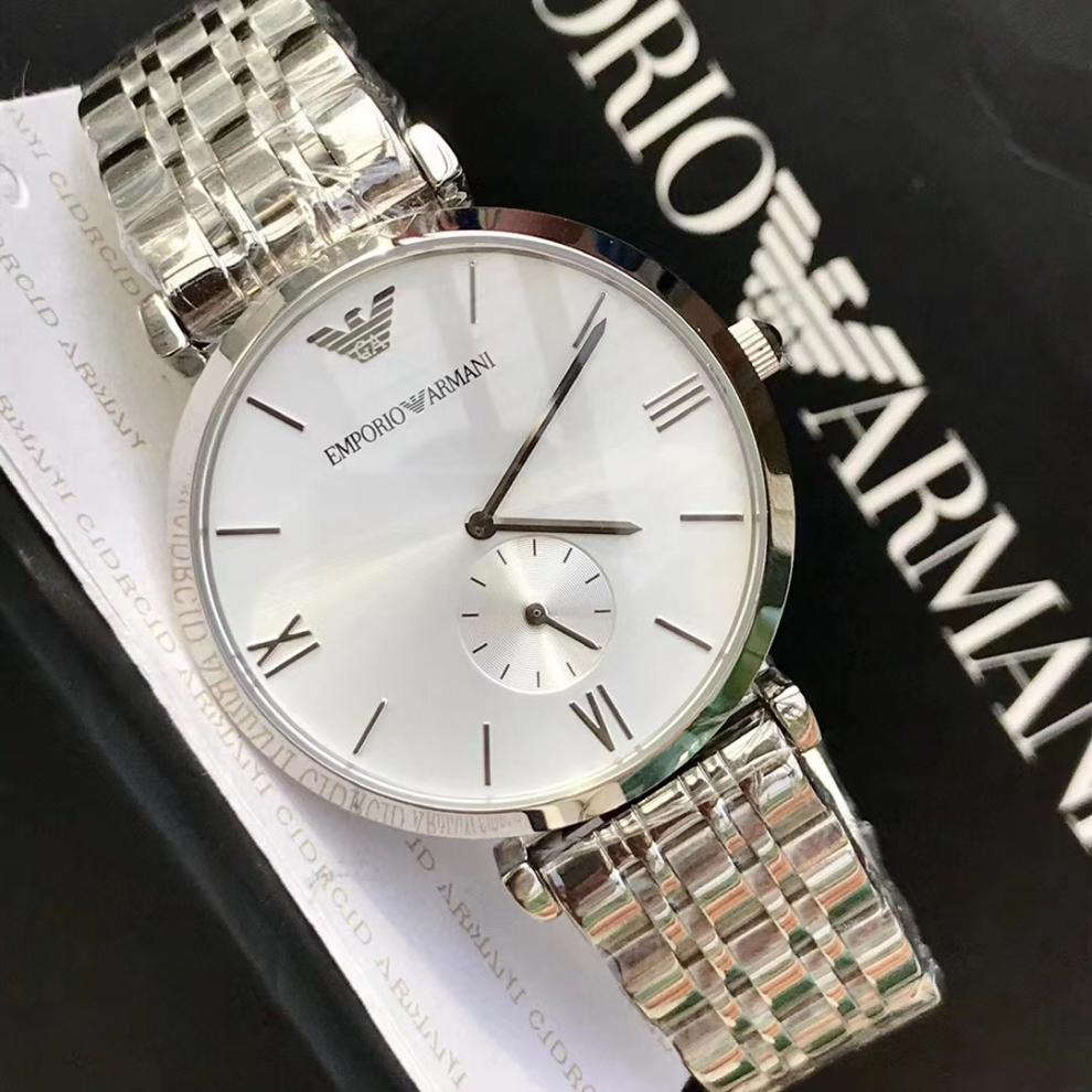 女满天星防水钢带时尚腕表 代购男情侣一对式男士 ar1676(40mm)【图片