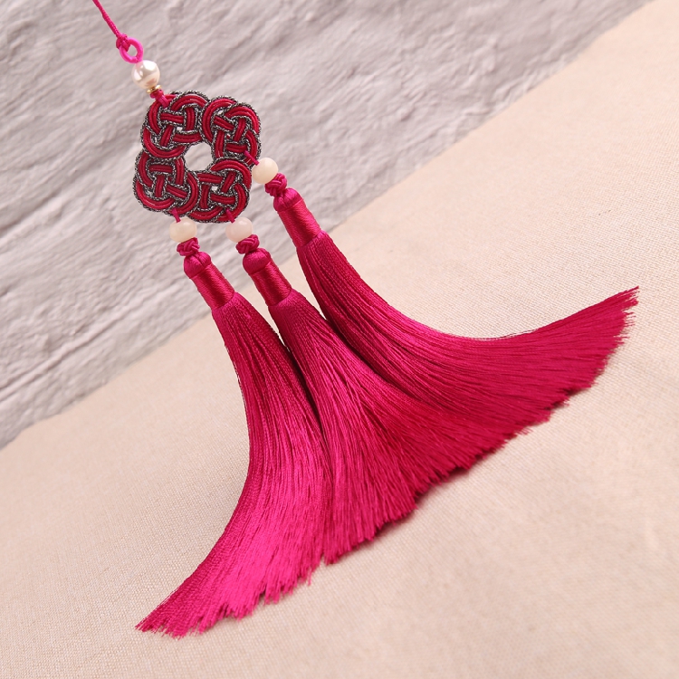 手工编织金钱结三流苏穗子挂件古风吊坠民族风中国结吊穗新年元旦朋友