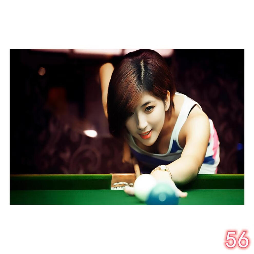 桌球室台球厅丁俊晖潘晓婷海报墙贴装饰奥沙利文斯诺克自粘墙纸 台球