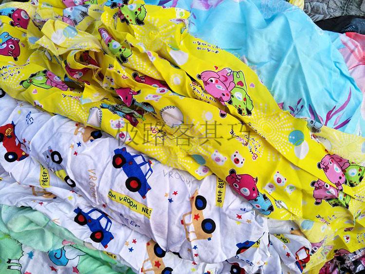 人造棉布料库存人造棉棉绸布零布头床单夏凉被按论斤吨卖人造棉布料