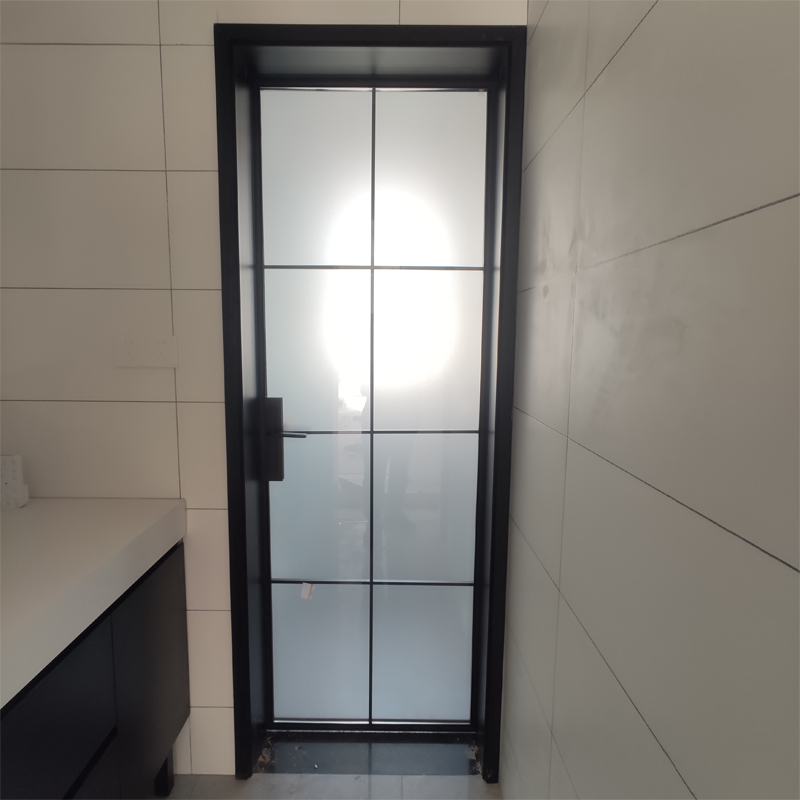 旗舰好物超白长虹玻璃门卫生间门16钛镁合金网红厨房浴室长虹玻璃门极