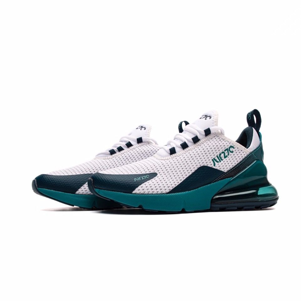 airmax270react满天星气垫运动鞋半掌气垫跑步鞋休闲鞋270蓝色满天星