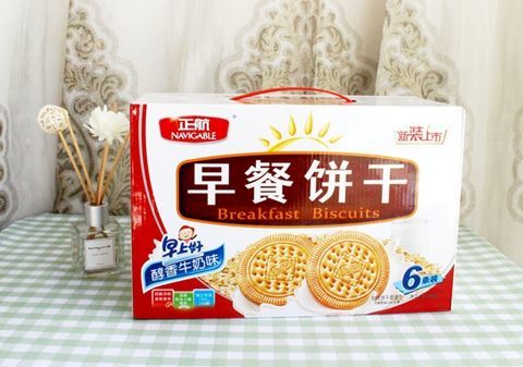 正航早餐饼干800g箱奶香原味牛奶味鸡蛋味早餐营养公室网红食香浓鸡蛋