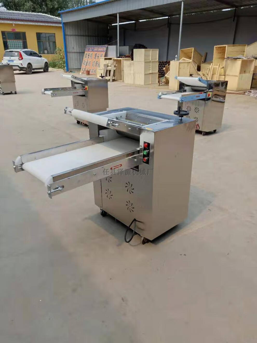 全自动揉面机不伤手压面机大型商用循环压皮机350500馒头包子面包雅迎