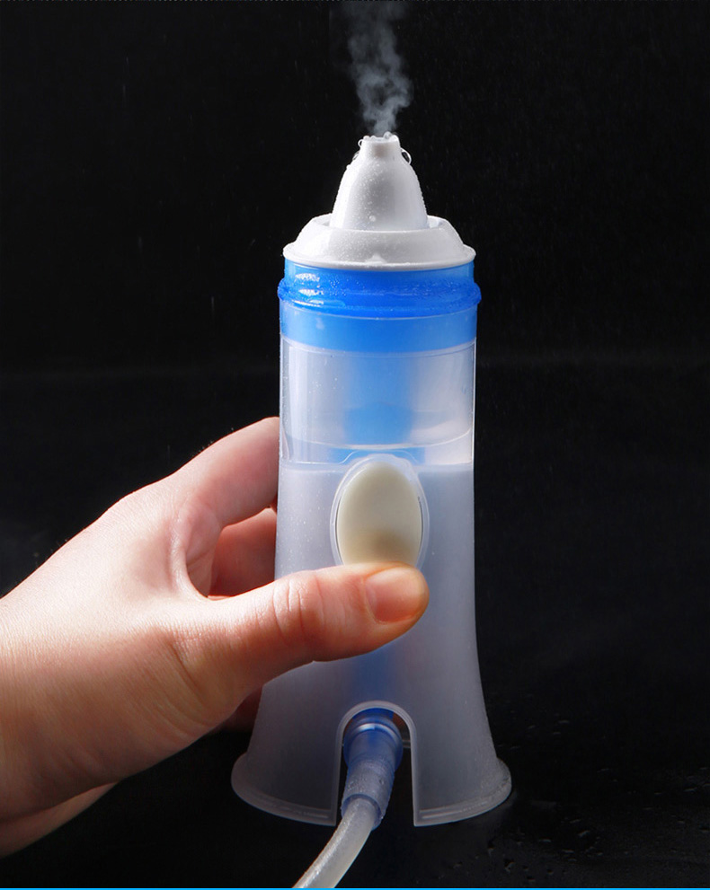 可孚家用鼻腔雾化杯洗鼻机配件冲洗器儿童喷鼻喷雾鼻塞吸鼻洗鼻壶电动
