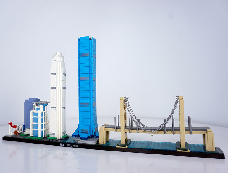 乐高(lego)城市系列天际线广州塔上海高楼大厦街景摩天大楼建筑拼装
