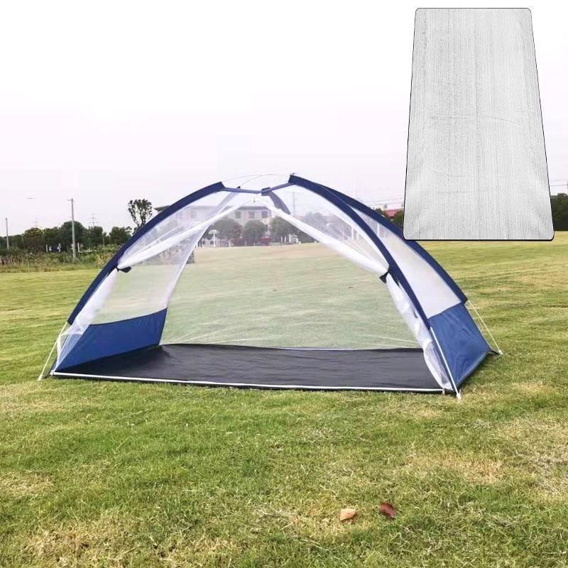 露天蚊帐户外蚊帐免安装可折叠式防蚊露天帐篷庭院露营野外车载打地铺