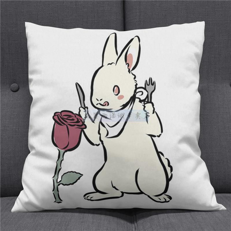 oloey非人 哉周边抱枕白泽枕九月创意抱枕靠垫定做学生日礼物午睡枕