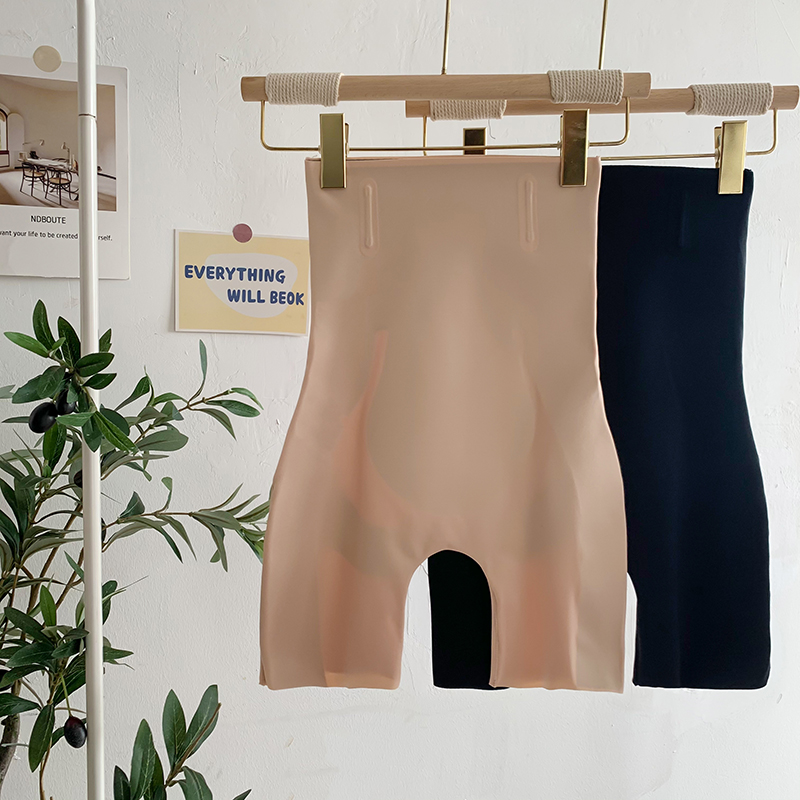 网红悬浮裤收腹提臀裤美体塑型无痕安全裤女春季韩版ins 肤色 l码建议