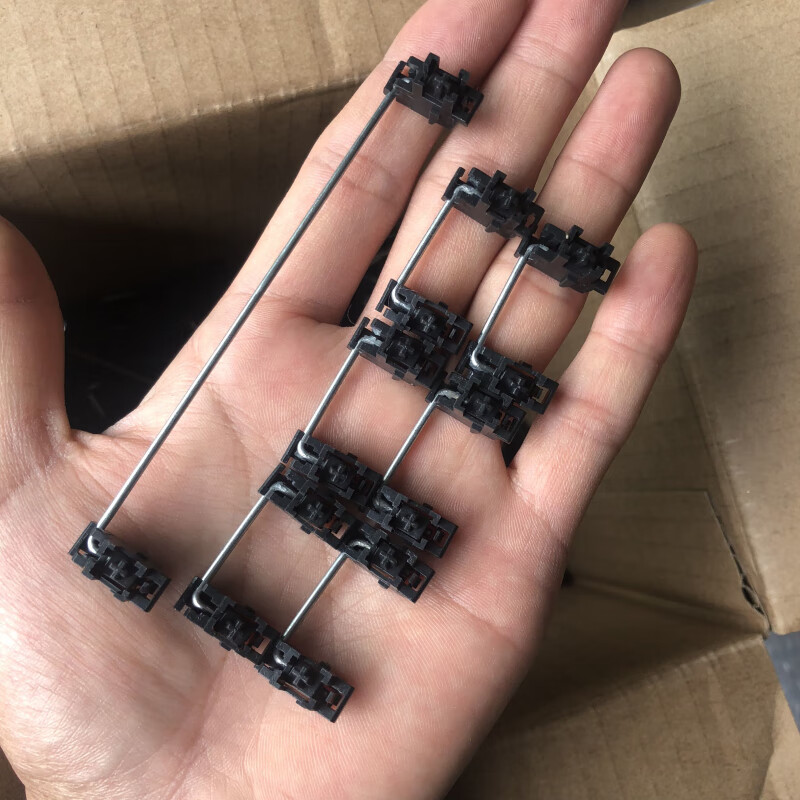 适用雷蛇黑寡妇菲尔可filco机械键盘diy配件龙船龙豆平衡杆连杆卫星轴