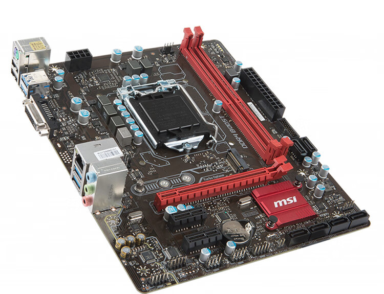微星b250m b150 h110 b360 b365 h310 z170主板1151针 dd 黑色【图片