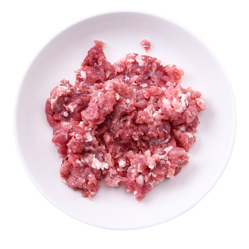 猪精肉糜 新鲜土猪肉生肉饺子馅肉馅 瘦肉 2斤【图片 价格 品牌 报价