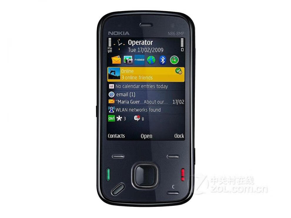 适用诺基亚 n86 经典双滑盖时尚音乐800万拍照手机8g内存个性怀旧