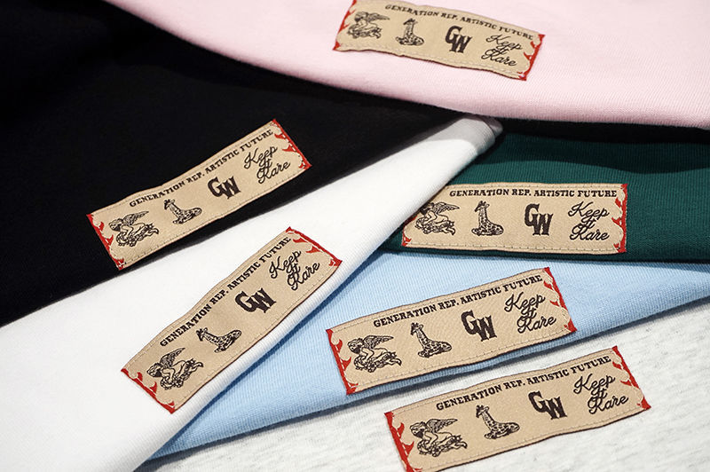 阁系纯棉t恤graf原创品牌美式ins字母ak47小天使印花港风网红打底短袖