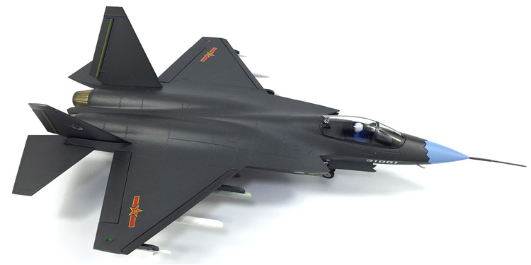 1:72/1:48歼31飞机模型仿真合金j-31战斗机军事模型战斗机模型 1:72
