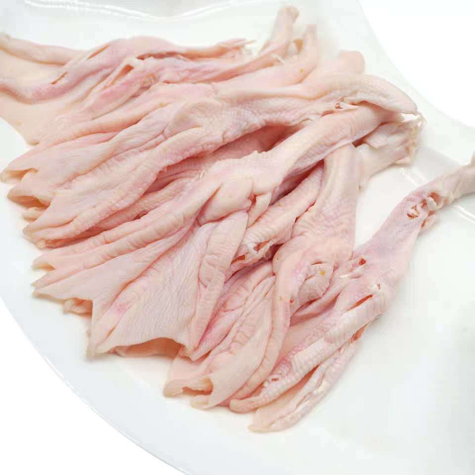 新鲜冷冻去骨鸭掌无骨鸭掌去骨鸭爪脱骨鸭爪火锅 5斤装去骨鸭掌(手工