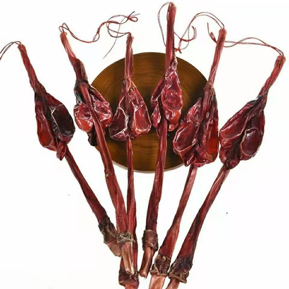 牛鞭中药材一条带睾蛋羊鞭驴鞭蛇鞭驴鞭男性滋补泡酒煲汤原料 一条200