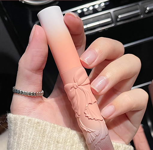 戈戈舞浮雕蝴蝶结唇泥gogotales丝绒雾面哑光唇釉801803804806804