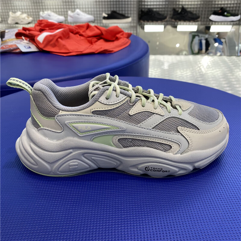 fila斐乐火星鞋年夏款厚底老爹鞋复古休闲轻便鞋女f12w222125 f12w222