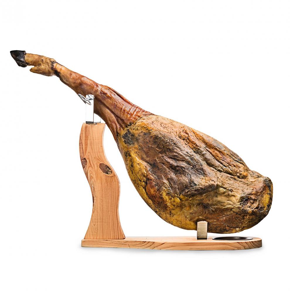 西班牙伊比利亚火腿整只约15斤jamon黑猪风干即食西班牙火腿整腿 礼盒