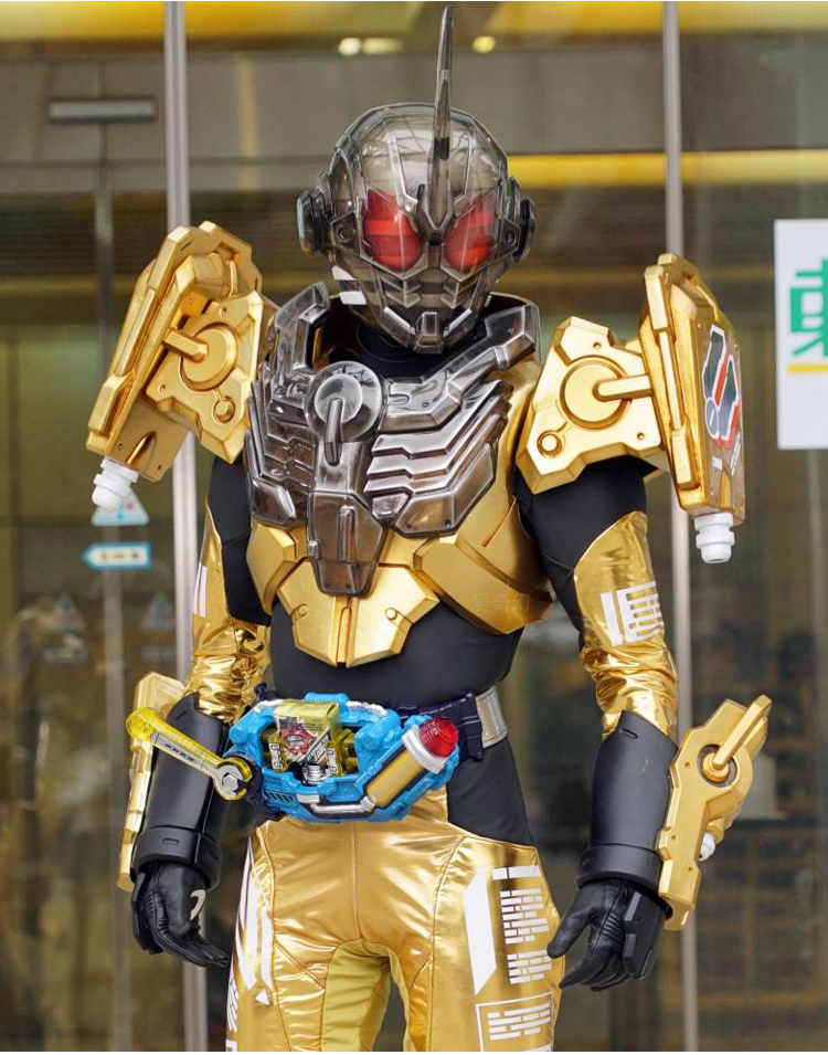 【官方旗舰】 假面骑士头盔皮套同款假面的骑士buildcos服摆件盔甲1:1