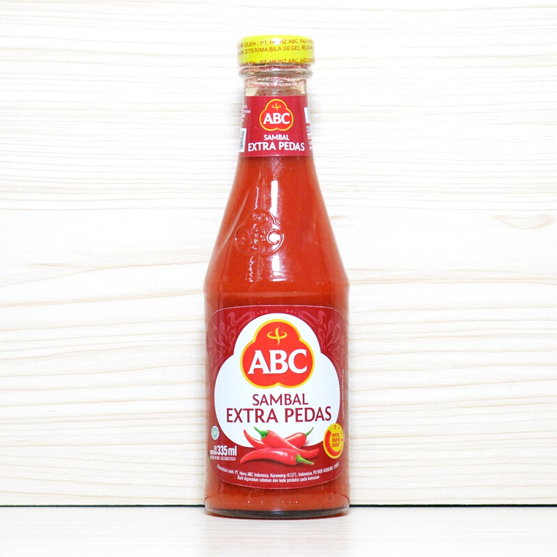 印尼ab印尼加辣蒜味辣椒酱abc Sambal Asli Extra Pedas蒜蓉辣椒酱335ml 特辣辣椒酱extra Pedas 335ml 图片价格品牌报价 京东