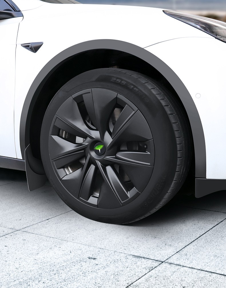 适用于特斯拉modely轮毂盖19寸全包边轮毂罩升级款全覆盖成品轮毂圈