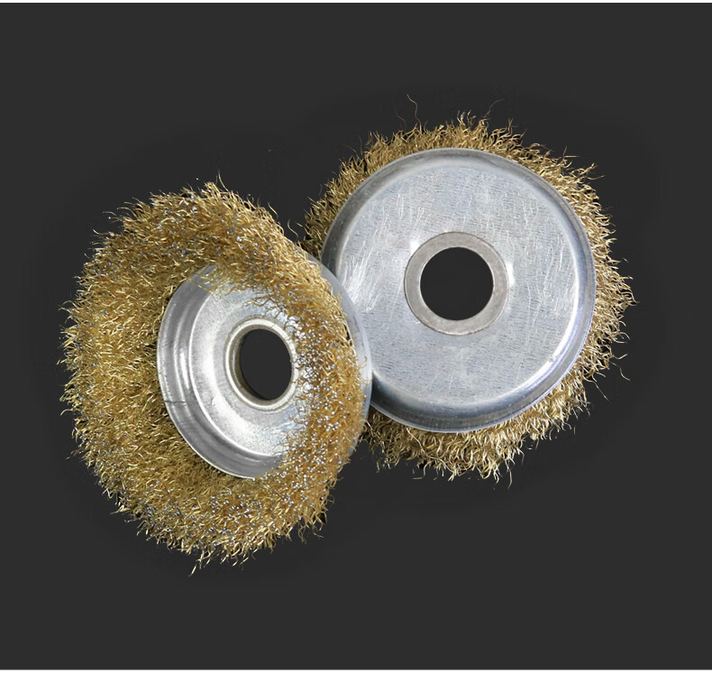 碗型钢丝轮金属除锈机用钢丝刷角磨机用打磨钢丝轮十个装