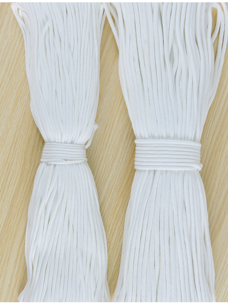 水培自吸水花盆棉绳粗自动吸水棉线包芯棉线绳挂毯绳子瑰季 4mm 10米