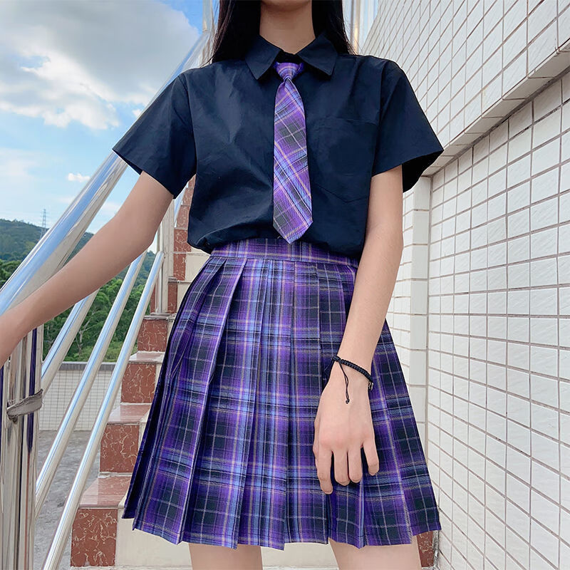 菁季鹂 jk儿童套装女童秋装学生校服甜心风暴jk外套女潮ins秋装裙学生