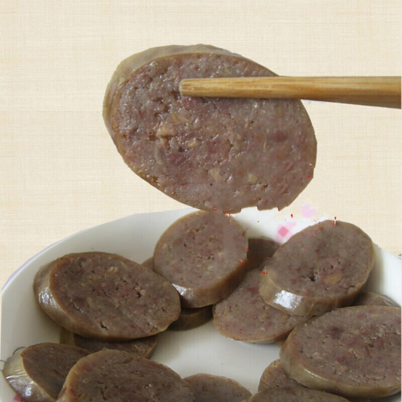 河北邯郸特产永年驴肉香肠临洺关灌肠驴灌肠名关驴肠未熏500g 普通版4