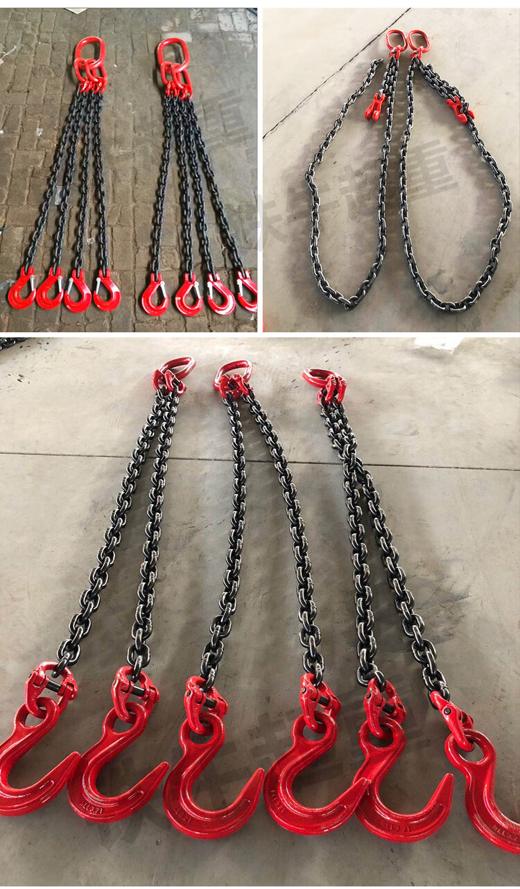 涵侠g80级锰钢起重链条吊装索具国标铁链吊索具葫芦链条拖车链条吊链