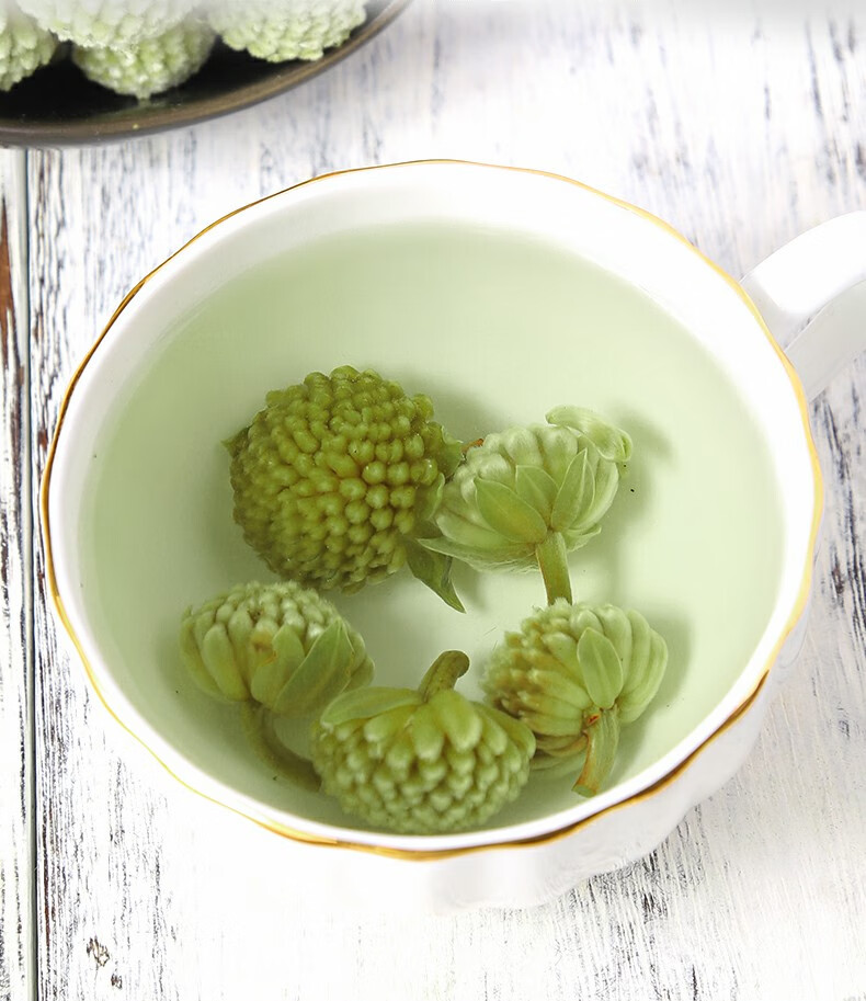 宓蝶年货节预热绿萝花茶西藏绿萝花茶绿萝花结香花配绿箩花