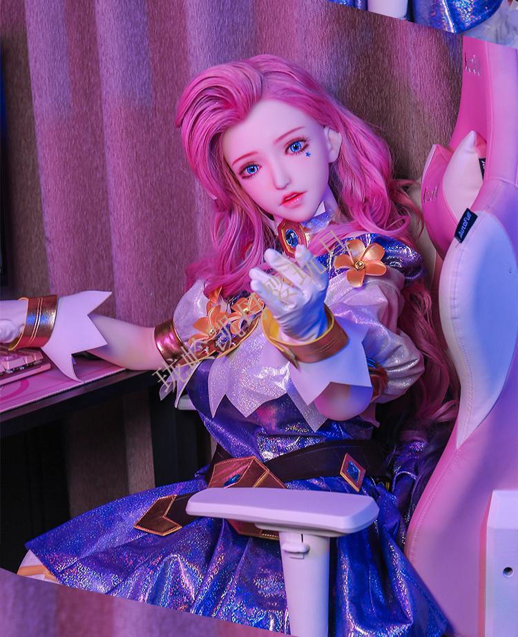 1二次元游戏萨勒芬妮娃娃 铂金硅胶头 tpe身体163cm【图片 价格 品牌