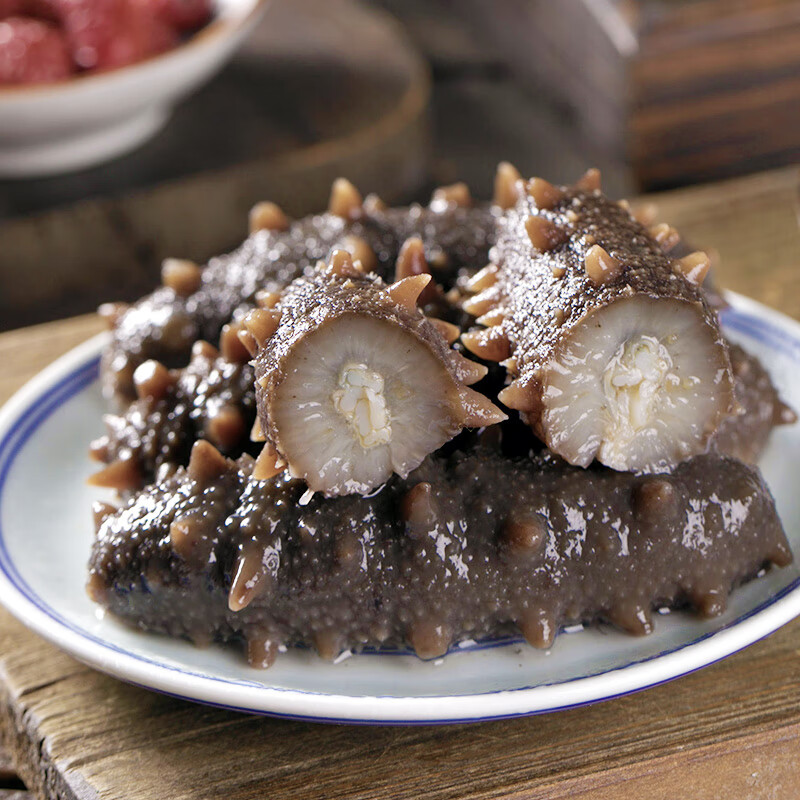 新鲜即食海参刺参长岛辽参500g鲜活渗干货单个装礼盒2斤1825只1斤