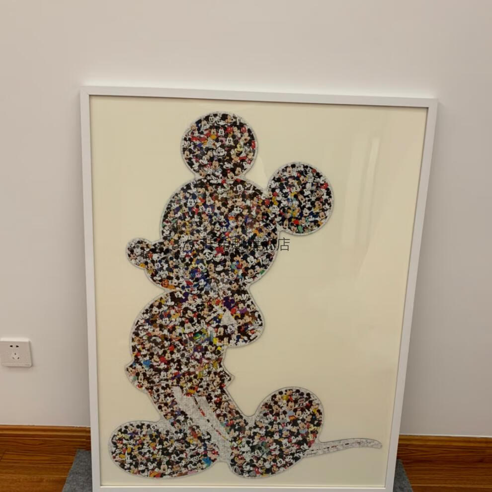 金色 普通相框 945片75*100米奇框(不含拼图)