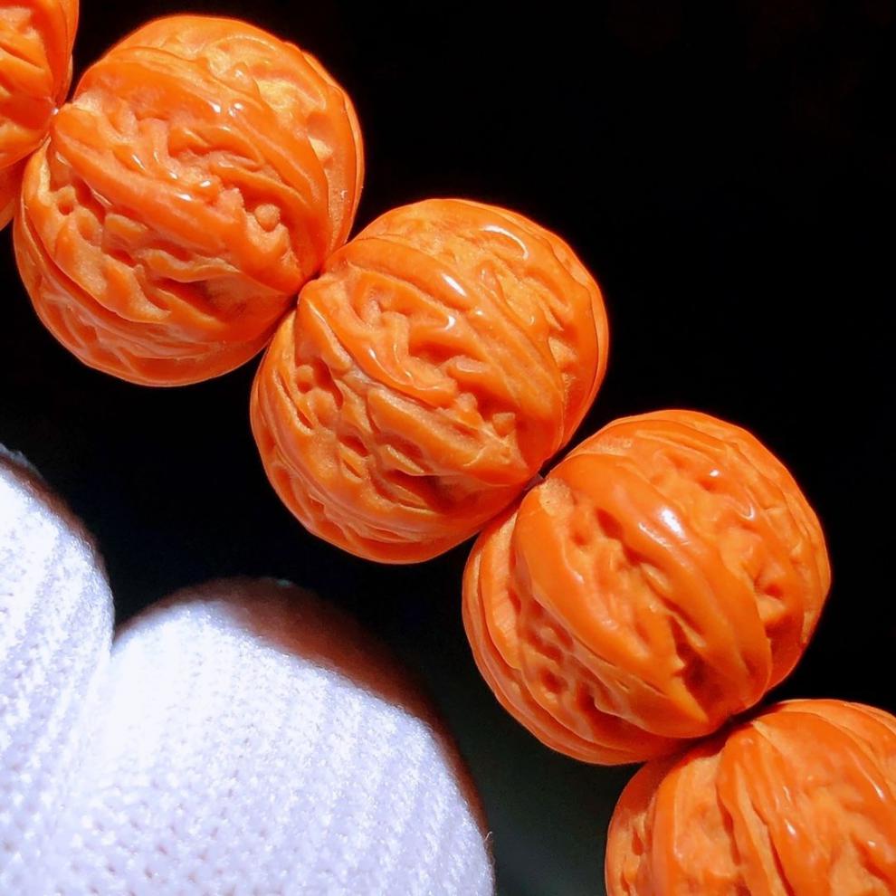 时尚配饰 猴头矮桩京八棱尺寸16还原矮桩大肚八棱,纹理细节足够到位