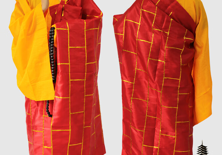 瞳妆服饰佛教用品西游记道具演出服僧衣僧帽黄袍海青法海和尚唐僧袈裟