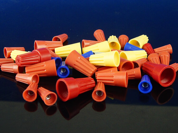 螺旋式接线帽p1p2p3p4螺旋接线器旋转压线帽接线闭端子电线接头 p1