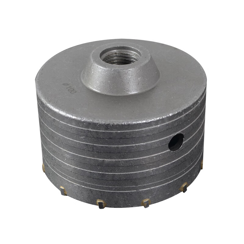 线盒开孔器86方柄四坑圆柄两坑暗盒打墙洞电锤混凝土冲击钻开孔器方柄