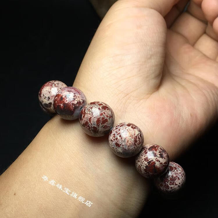 天宝石手串男女款108颗佛珠手持手链 花伊丁随形手链a款【图片 价格