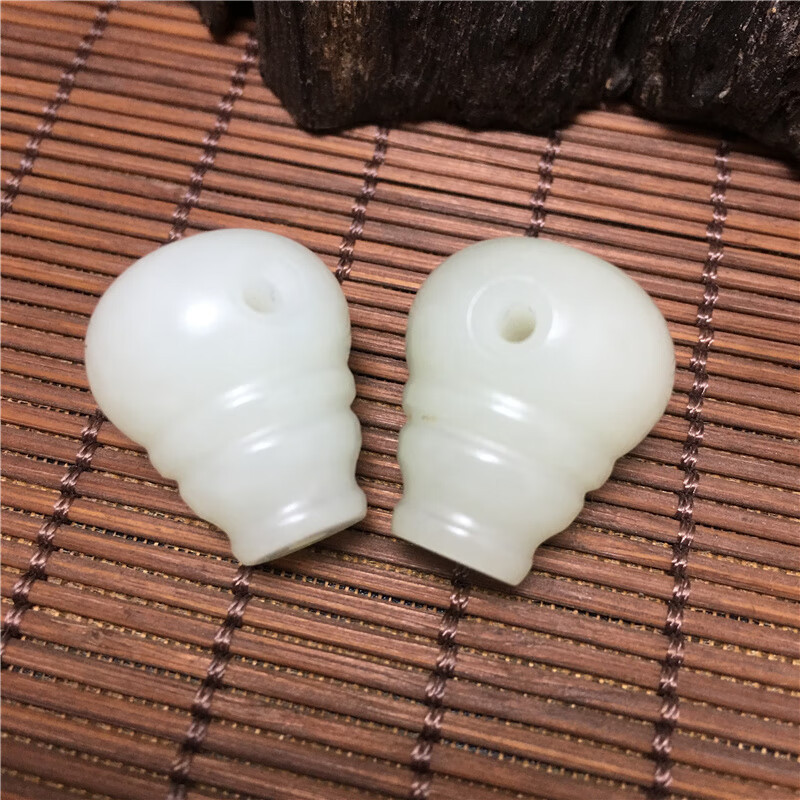 博皓定制珠宝玉石白玉分体一体三通佛头手链项链文玩配饰16mm一体