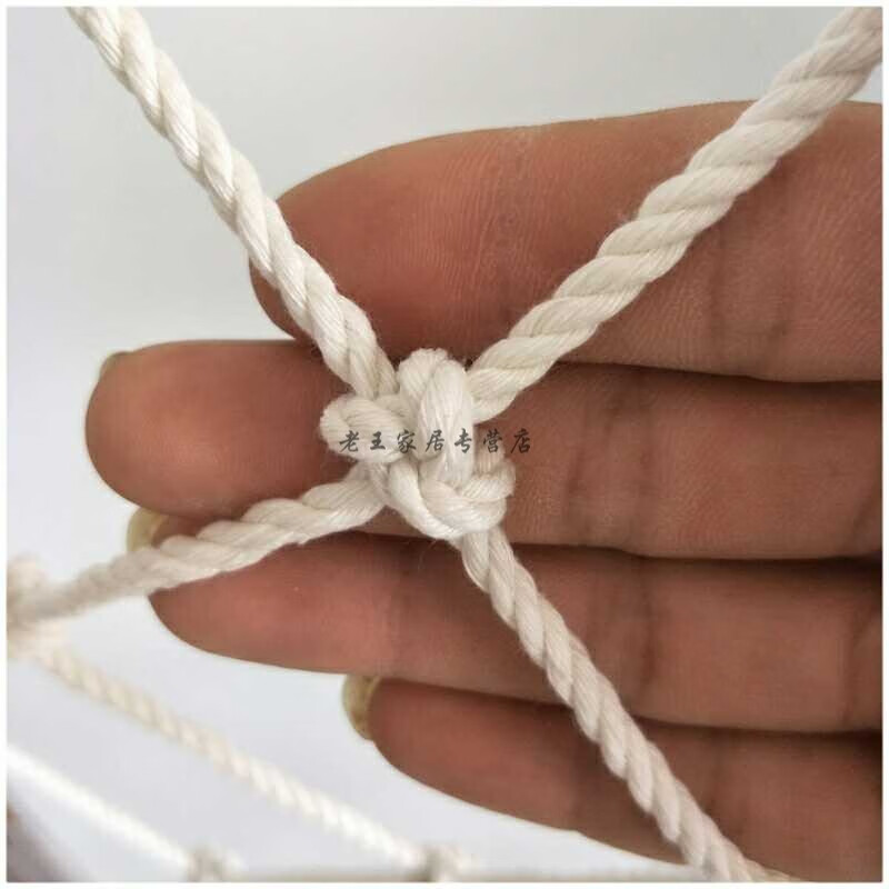 渔网挂照片网格吊顶装饰网挂作品diy麻绳装饰渔网照片墙网子创意 麻绳