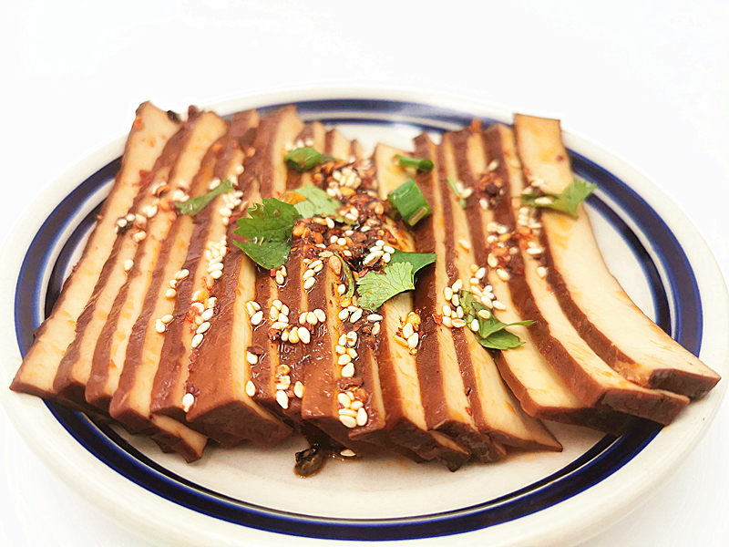 四川苍溪特产口口香豆腐干广元小吃卤豆干麻辣豆干零食10袋装 麻辣味