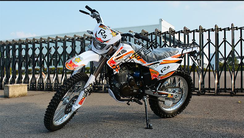 全新cqr越野摩托车250cc大越野高林道攀爬车双碟刹电喷可上牌 国四