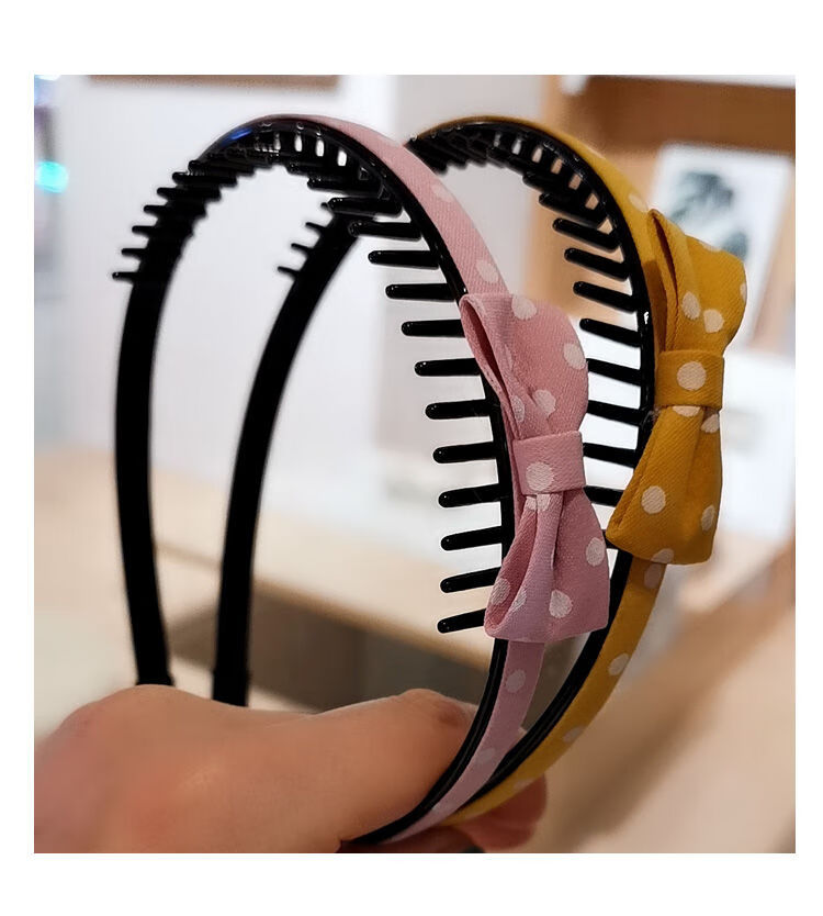 brangby 简约发箍防滑发饰儿童头箍带齿发夹女童发卡夹子女孩头饰可爱
