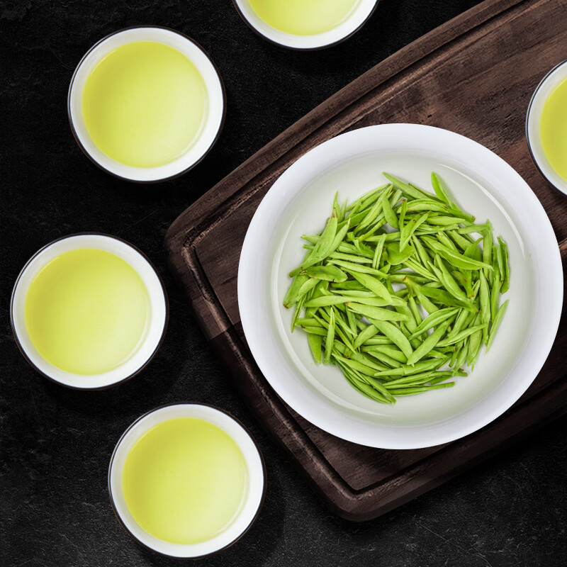 5折明前头采豆香礼盒装2021年乌牛早嫩芽新茶叶浓香型礼300g