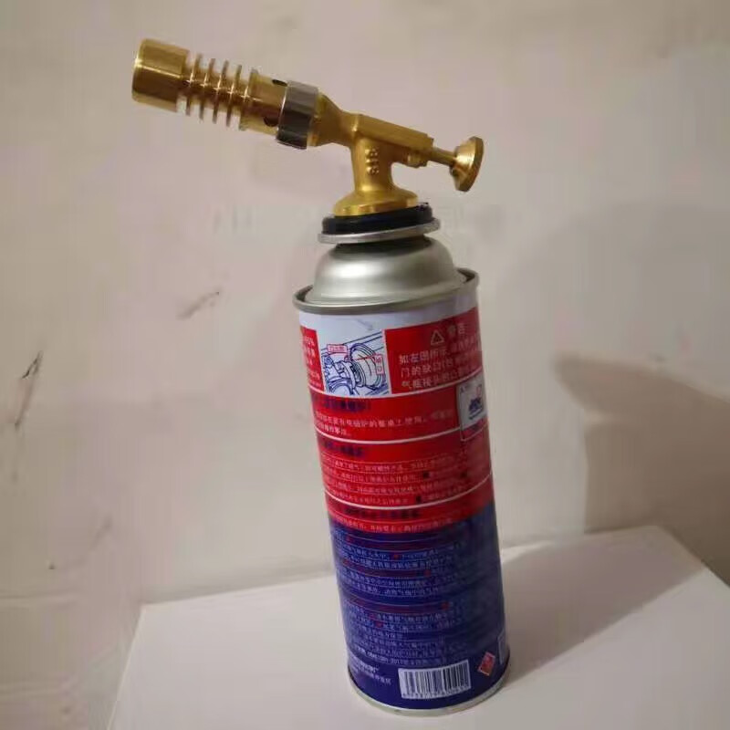 晴旭 气罐喷火抢喷头喷枪烧猪毛铜耐用喷火枪烘焙抢卡式喷枪头精铜点